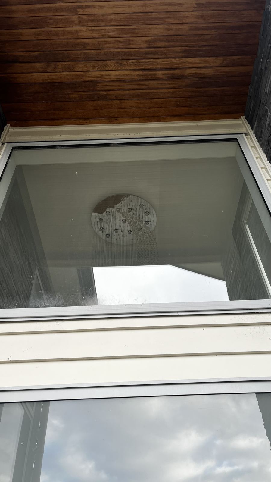 Window before cleaning